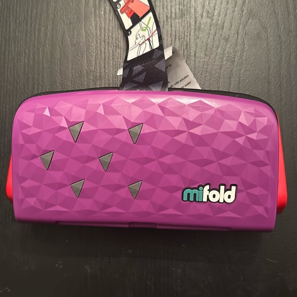 Mifold folding booster seat